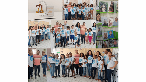 Ibirataia: Vereador Marcos de Manoel Celebra 71 Anos da Escola Municipal Castro Alves no Projeto II ExpoCastro