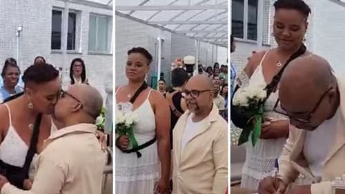 Noivo sofre infarto e casal decide fazer casamento dentro de hospital