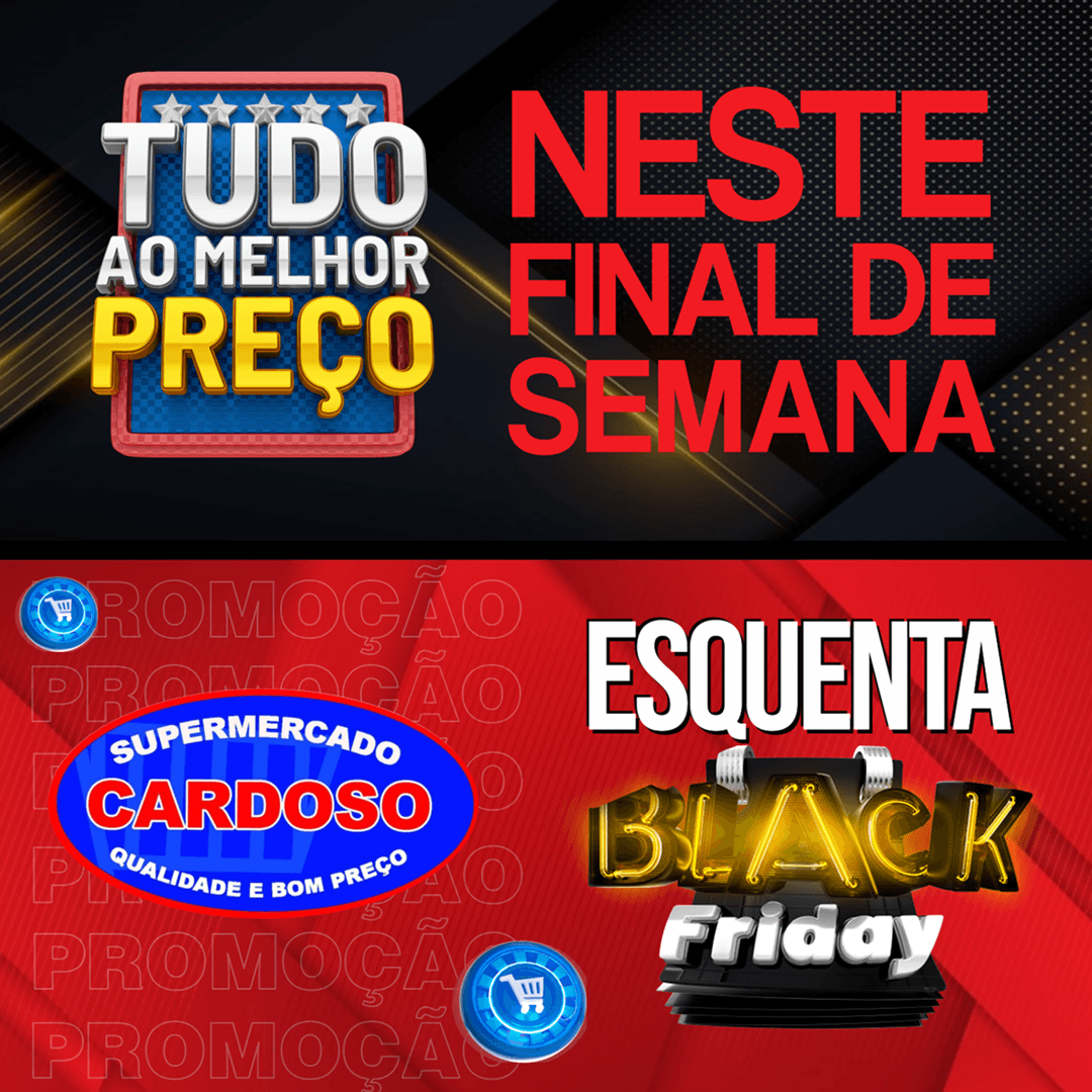 Esquenta Black Friday 2021 é no Supermercado Cardoso