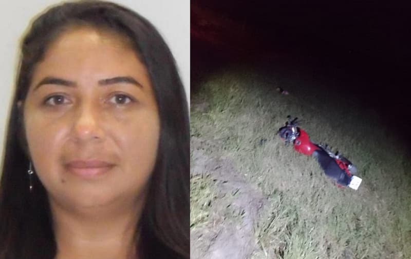 Mulher morre e homem fica ferido em acidente de moto na BA-001