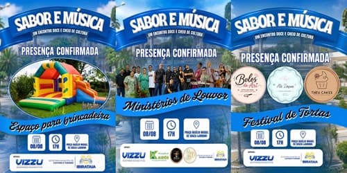 Ibirataia: Prefeitura através da Secult promove o evento "Sabor e Música" com cultura, gastronomia e fortalecimento da economia local