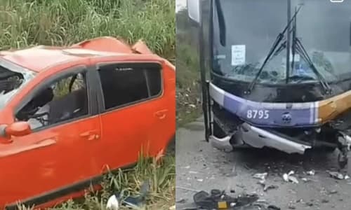 Ibirataia: Ocupantes de carro que viajava com destino à Ibirataia morrem em acidente na BR-101