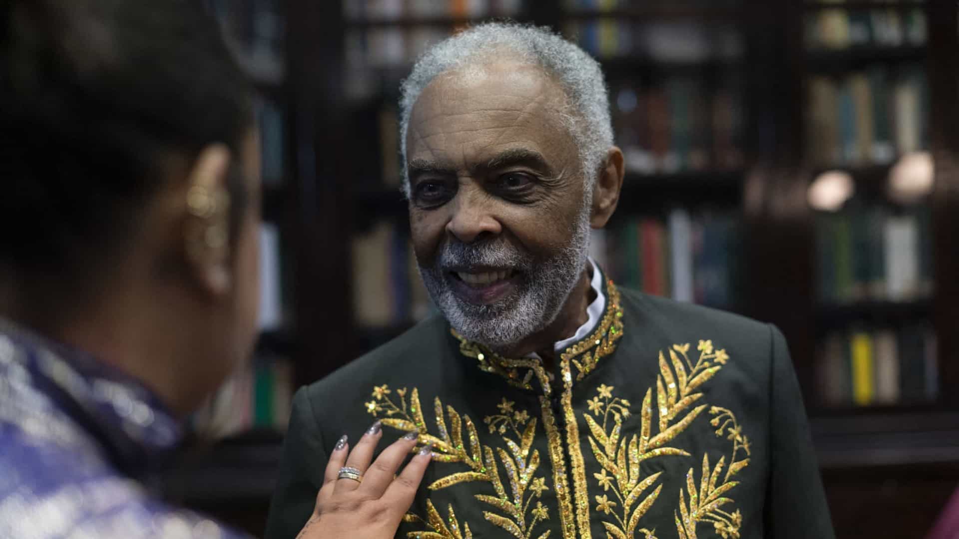 Gilberto Gil toma posse na Academia Brasileira de Letras