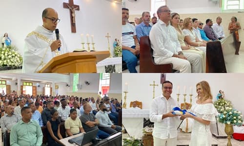 Ibirataia: Missa emocionante na Igreja Matriz de São José marca Solenidade de Posse de Sandro Futuca, Caio Pina e vereadores