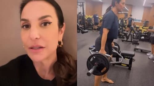 Ivete Sangalo exibe treino intenso e avisa fãs sobre novo projeto musical