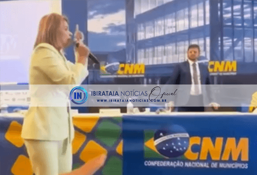 Após se sentir ofendida, prefeita de Ibirataia confronta presidente da CNM; assista o vídeo