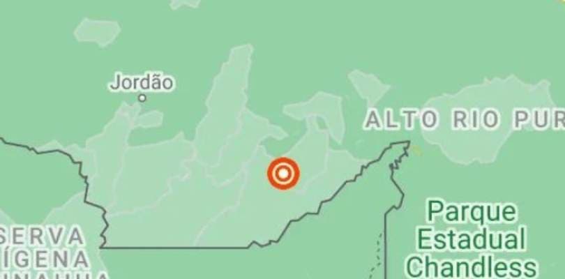 Terremoto de 5,9 graus é registrado no Acre