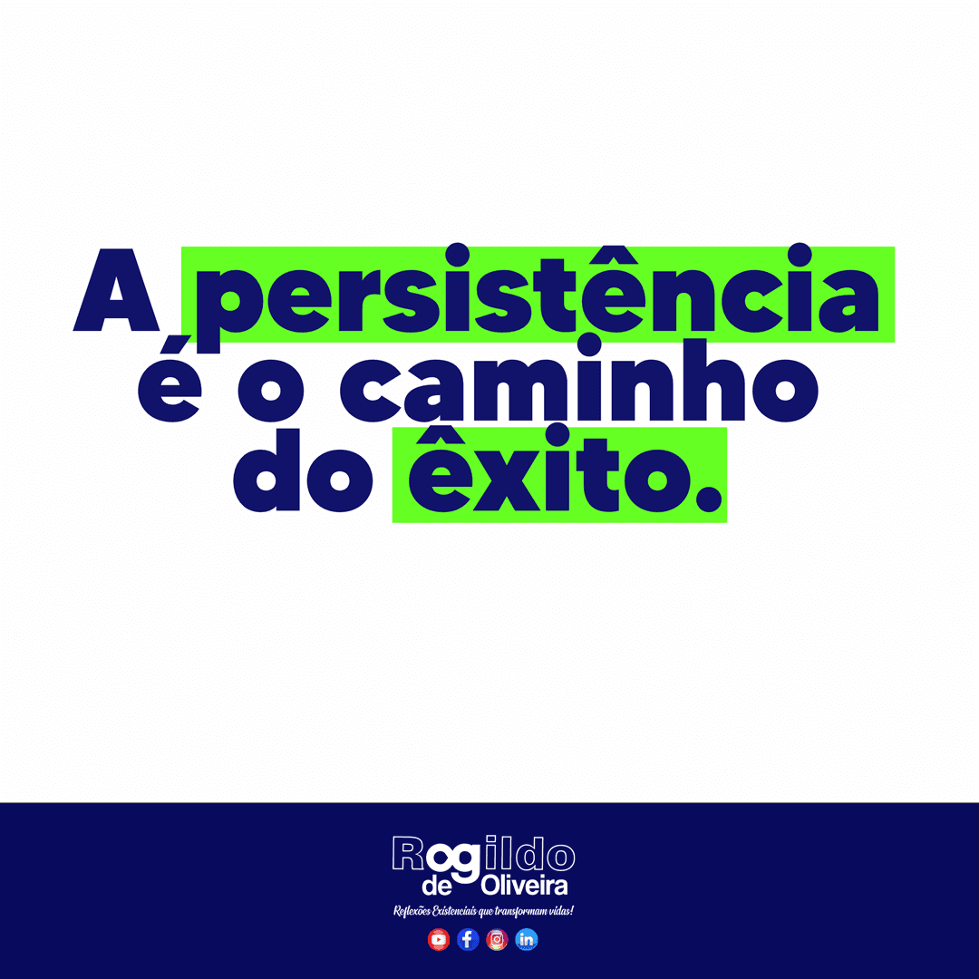 Reflexão do dia com o professor Rogildo de Oliveira