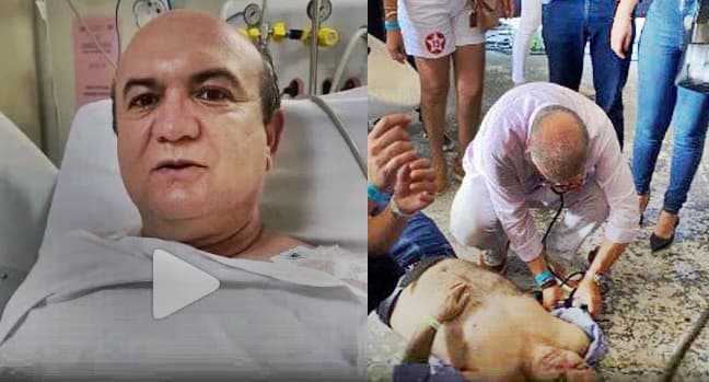 Prefeito passa mal e desmaia durante convenção do PT na Bahia