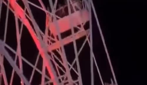 Criança cai de roda-gigante durante São João em Ipirá e é socorrida às pressas