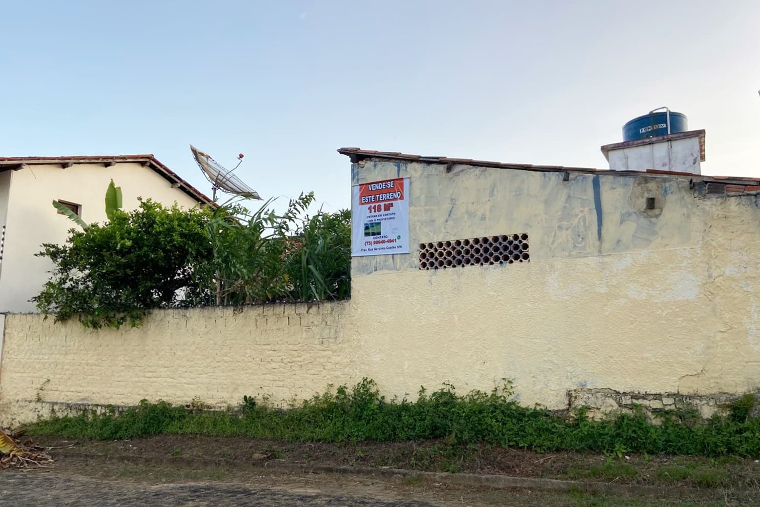 CLASSIFICADOS: VENDE-SE UM TERRENO EM IBIRATAIA