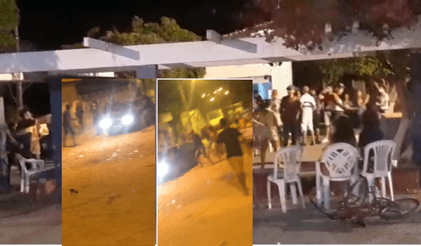 IBIPITANGA-BA: Noite marcada por brigas de mulheres e pauladas em carro