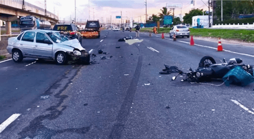 Idoso é atropelado duas vezes; Motorista é preso suspeito de dirigir embriagado