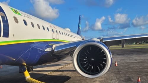 Pane elétrica leva avião a pousar em Salvador: Segurança em primeiro lugar