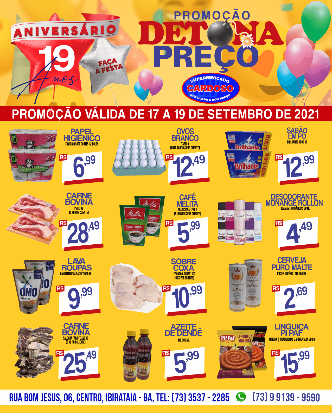 Detona Preços no Supermercado Cardoso