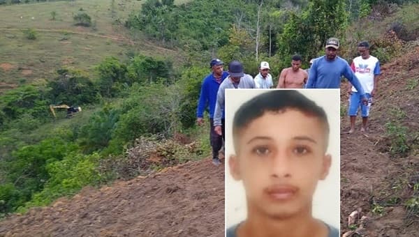 Itamaraju: Tratorista de 19 anos morre ao tombar trator em uma ribanceira