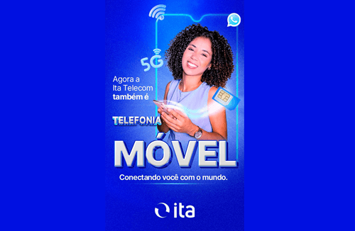 ITA TELECOM AGORA É TELEFONIA MÓVEL: CONECTANDO VOCÊ COM O MUNDO!