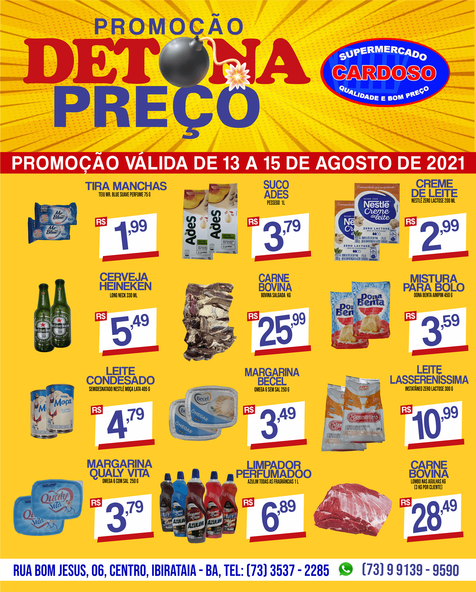 Detona preço no Supermercado Cardoso