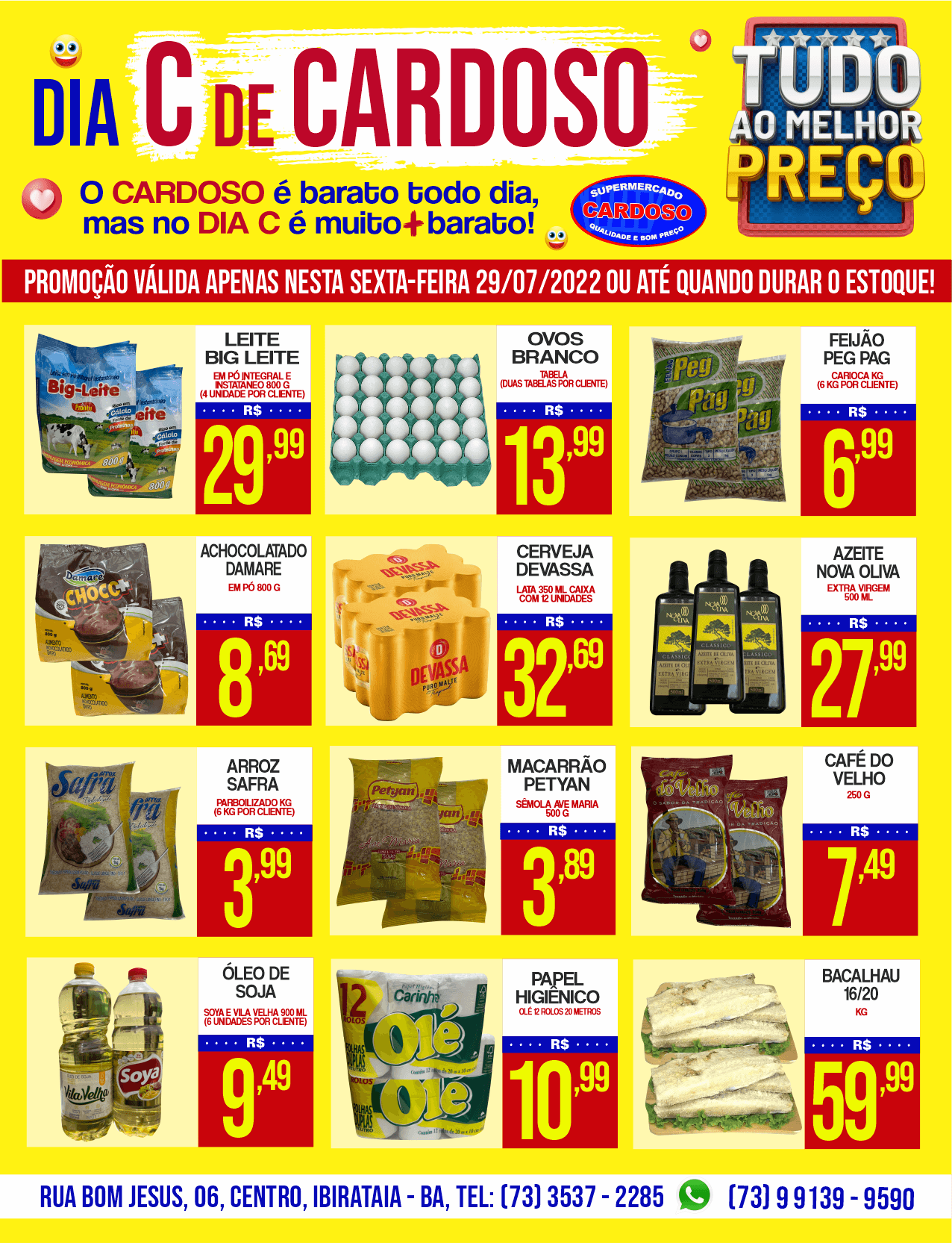 DIA C NO SUPERMERCADO CARDOSO | O DIA MAIS BARATO DO MÊS!