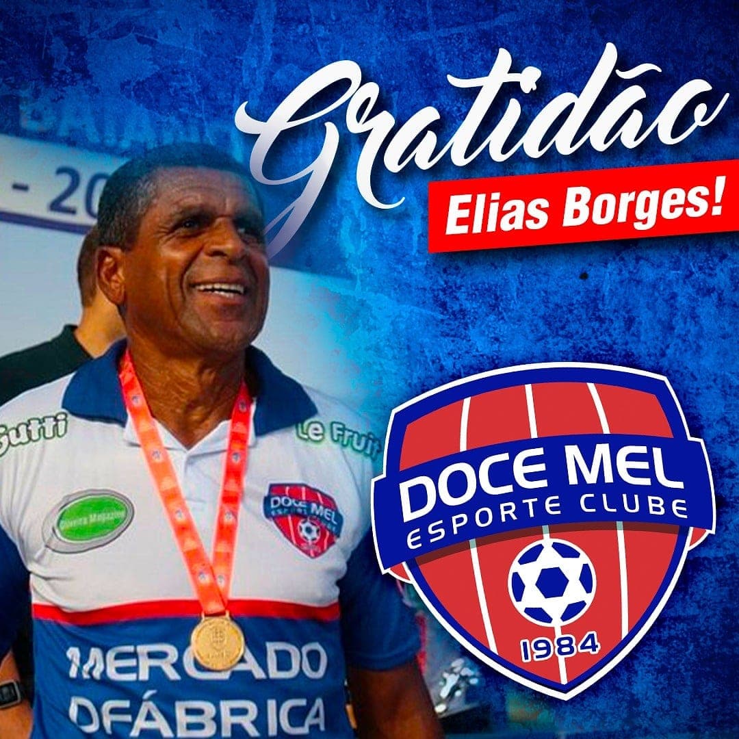 Treinador Elias Borges deixa Doce Mel para assumir um novo desafio