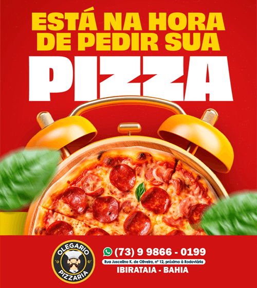 Ibirataia: Sabores irresistíveis te esperam na Olegário Pizzaria