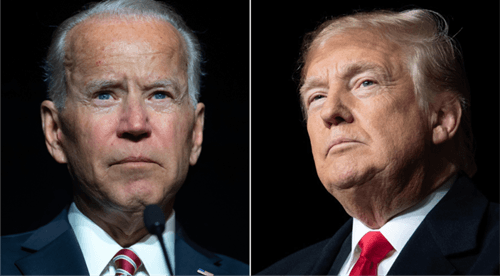 Biden diz que está “claro” que Trump será o candidato indicado pelo Partido Republicano