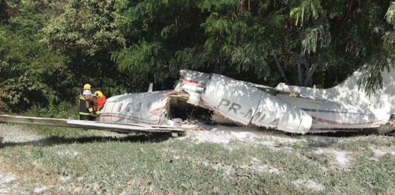 Aeronave sofre acidente em BH; piloto morreu