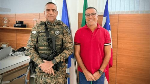 Ibirataia: Prefeito Futuca avança em articulação para fortalecer segurança pública no município