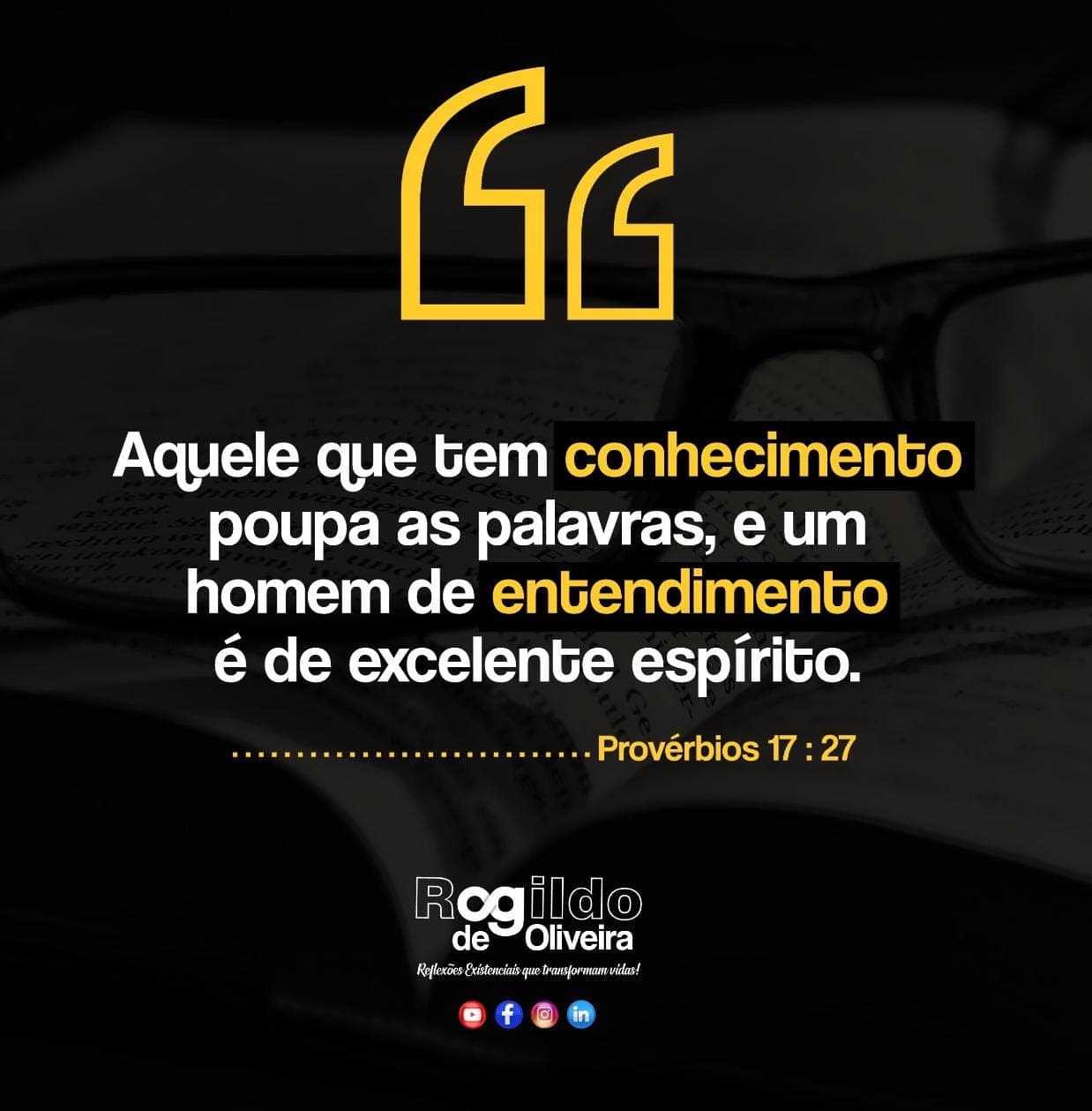 Reflexão do Dia