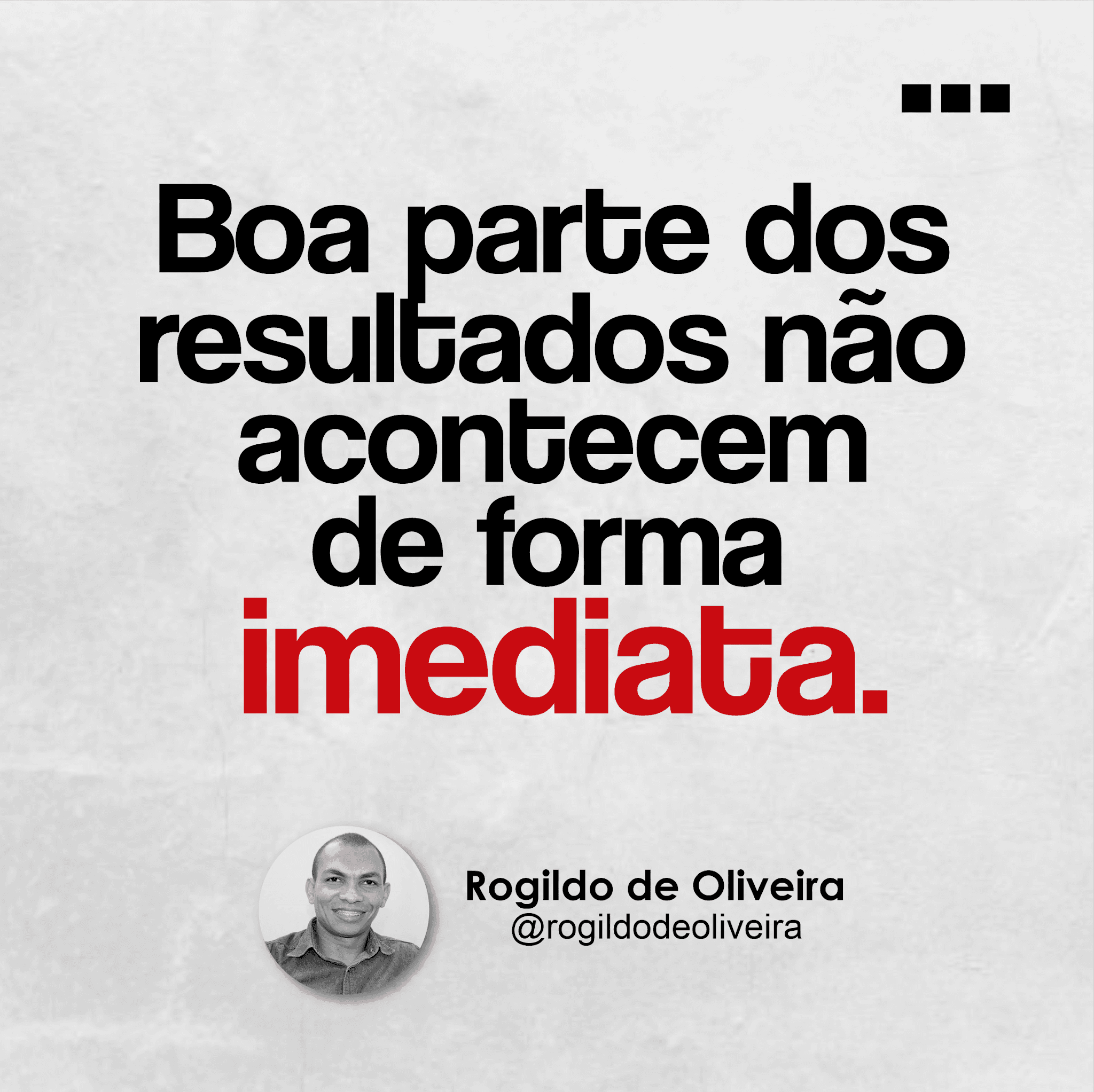 Reflexão com Rogildo de Oliveira
