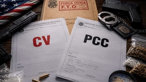 EUA classificam PCC e Comando Vermelho como organizações terroristas estrangeiras