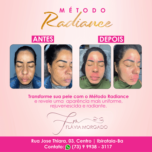 Ibirataia: Pele Impecável: Conheça o Método Radiance de Flávia Morgado