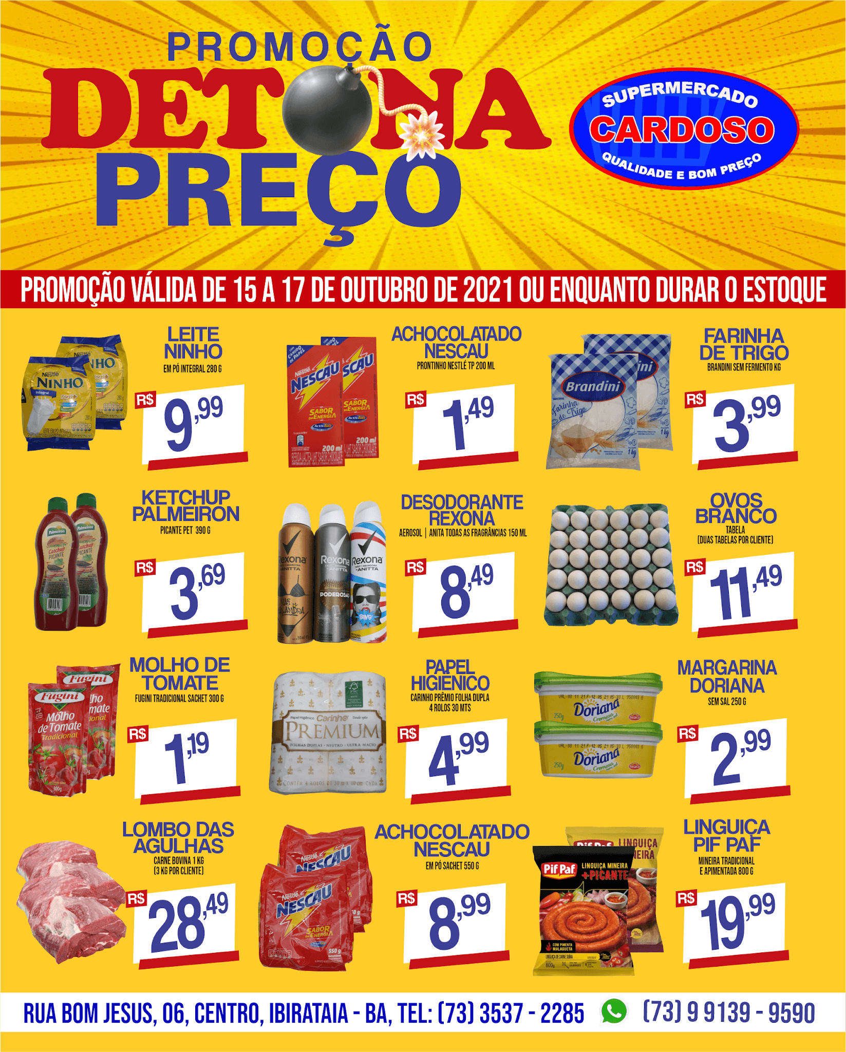 Detona Preços no Supermercado Cardoso