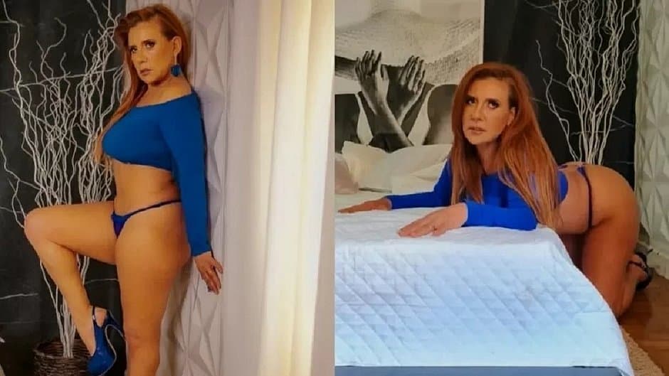Aos 67 anos, Rita Cadillac faz ensaio de fio-dental e vende nudes por R$ 60