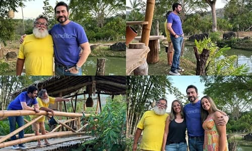 Ibirataia: Padre Fábio de Melo se hospeda no Espaço Beija Flor