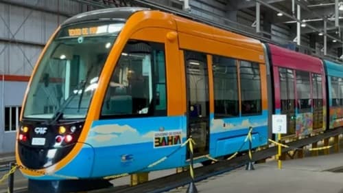 VLT de Salvador terá trens renovados e operação a 70 km/h