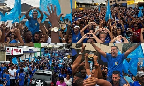 Inauguração do Comitê de Sandro Futuca e Caio Pina reúne recorde de público em Ibirataia