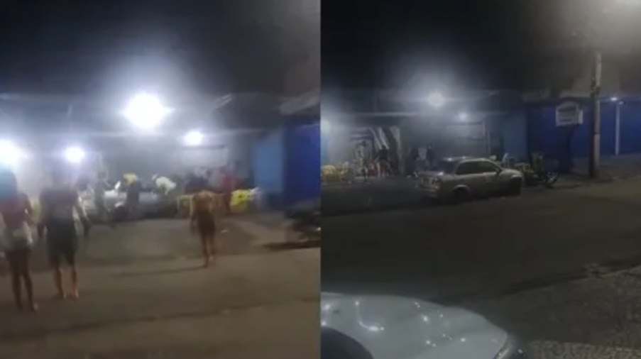 Homem atropela várias pessoas durante briga em bar na Bahia