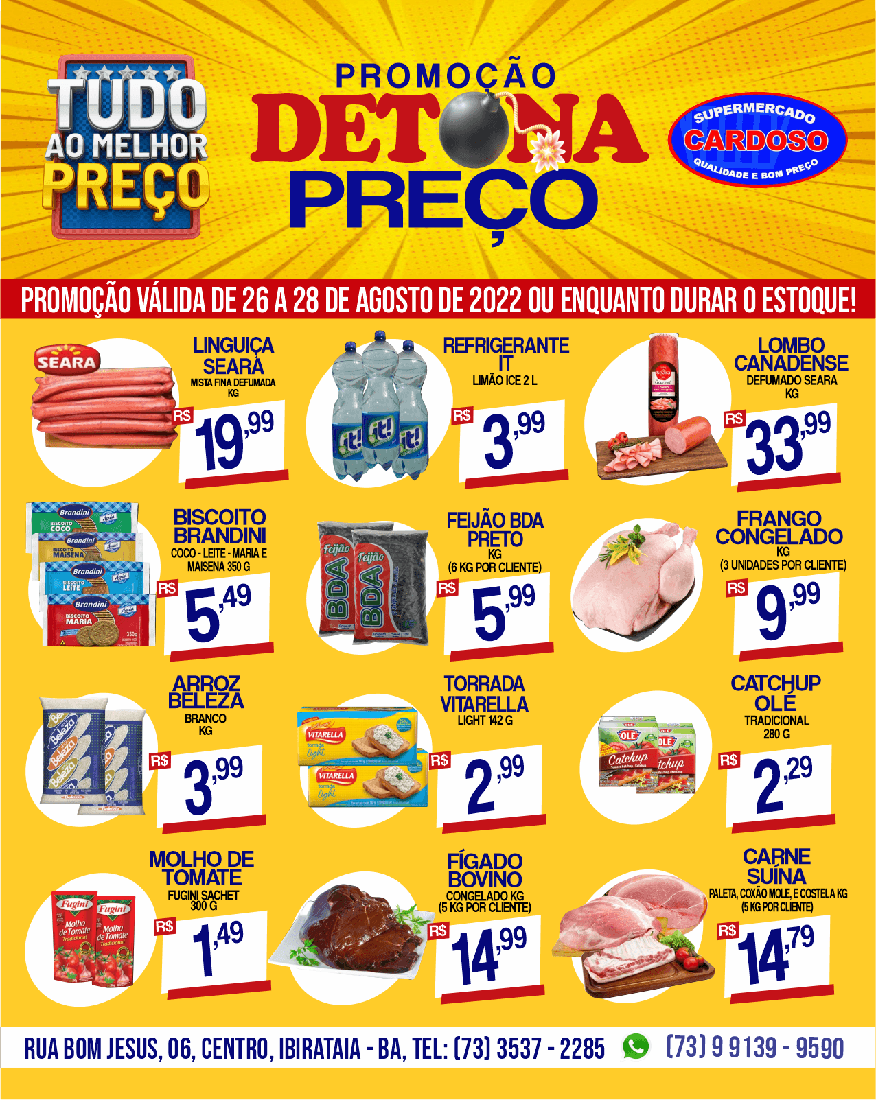DETONA PREÇO NO SUPERMERCADO CARDOSO