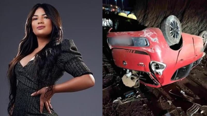 Cantora Vivi Araújo morre em acidente de carro aos 22 anos