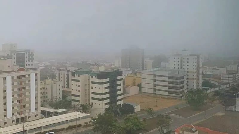 Cidade baiana registra temperatura abaixo de 10 graus