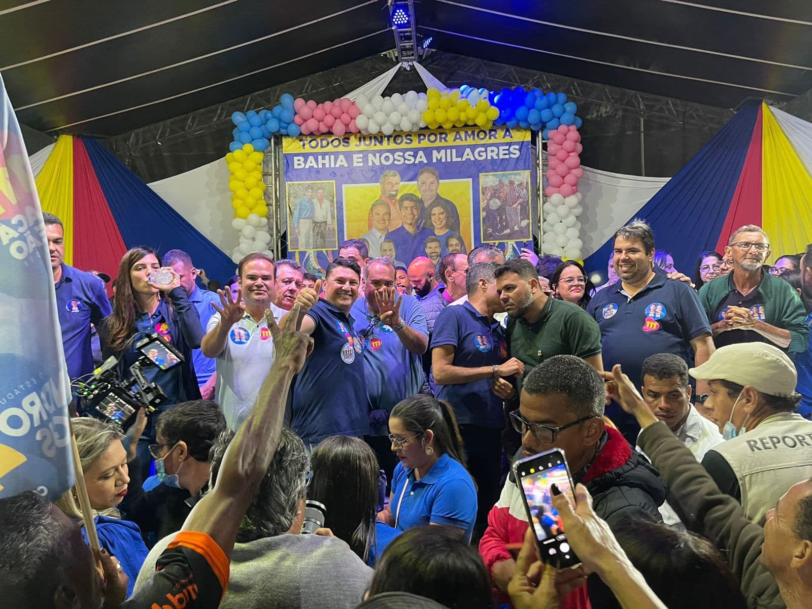 “Eu tenho orgulho de votar em Sandro Régis”, declara prefeito de Milagres, Cézar de Aderio