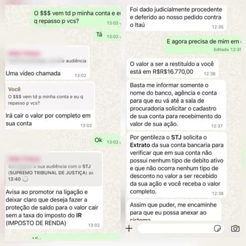 Professora perde mais de R$ 20 mil em golpe do falso advogado