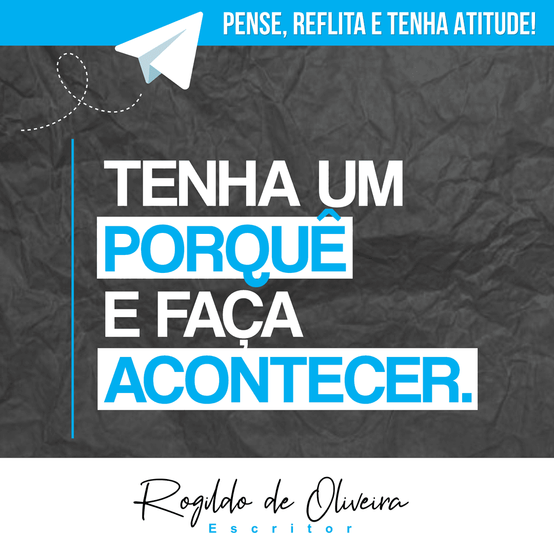 Reflexão com o Professor Rogildo de Oliveira