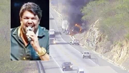 Cantor Luide do Trio Xote Novo morre em acidente de carro a caminho de Jequié