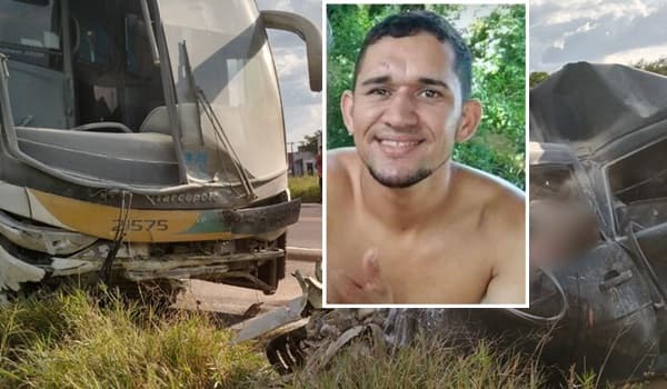 Batida entre carro e ônibus deixa um morto na BR-407 na Bahia