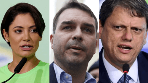 Ala do PL articula troca de Flávio Bolsonaro por Michelle após polêmica com banqueiro