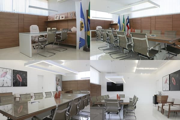 O Arquiteto Rafael Lamary se destaca com sua criatividade na criação do projeto do gabinete da Prefeitura de Ibirataia