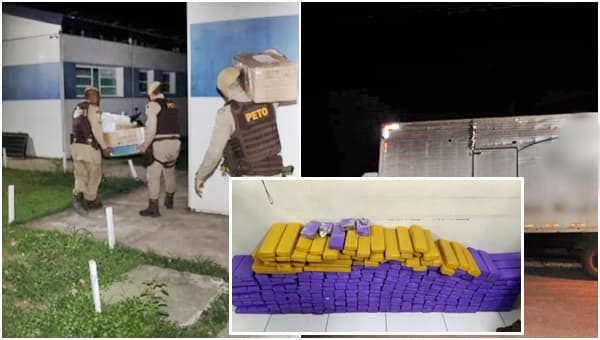 400 quilos de maconha em LEM-BA é apreendida pela PM pastor evangélico seria receptador da droga