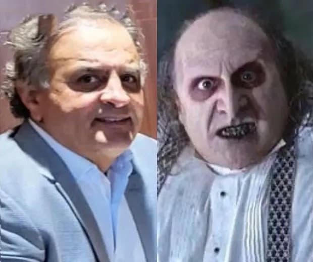 Aécio Neves surge irreconhecível em foto e é comparado a vilão de Batman; confira